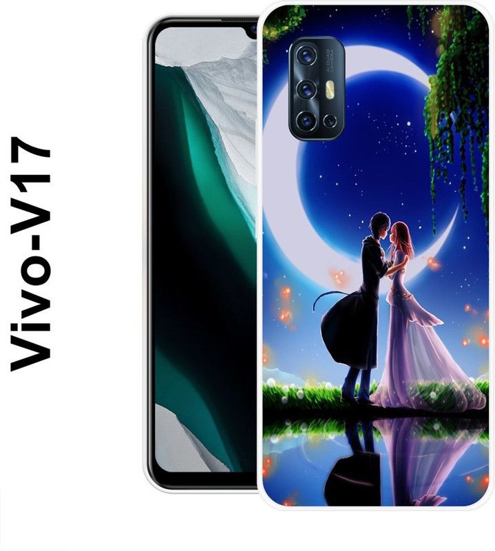 JATLAND Back Cover for Vivo V17  (Multicolor, Grip Case, Silicon)