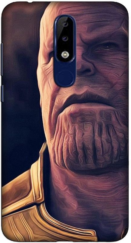 CROKIAN Back Cover for Nokia 6.1 Plus Thunas Back Cover  (Multicolor, Hard Case, Pack of: 1)