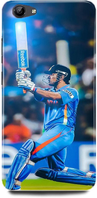 ZIGTOZAG SHOPPE Back Cover for realme 1,1, CRICKET, DHONI, IPL T20  (Multicolor, Hard Case)