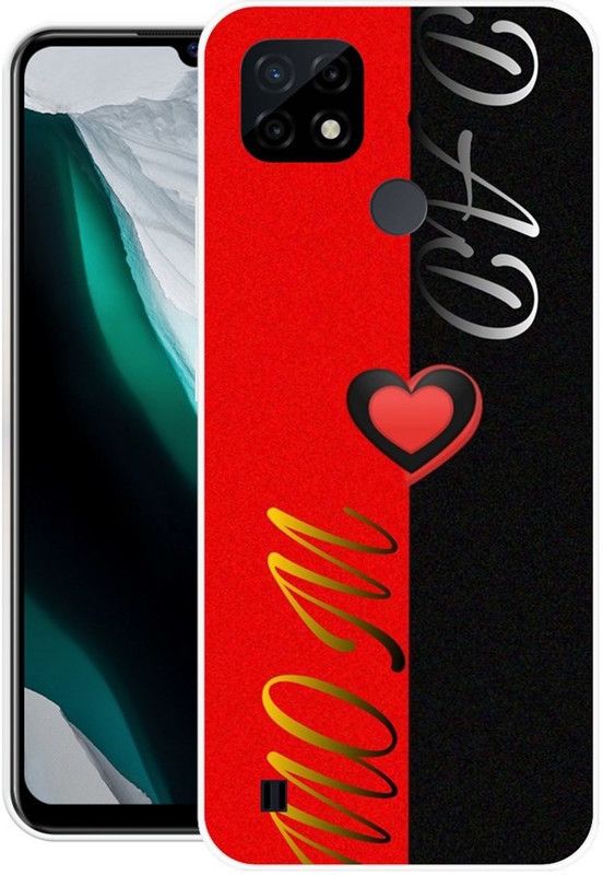 BLUEZAP Back Cover for Realme C25Y  (Multicolor, Grip Case, Silicon, Pack of: 1)