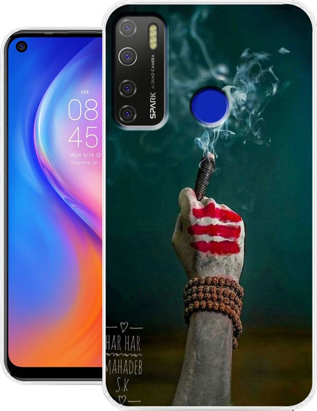 ChetraStore Back Cover for Tecno Spark Power 2  (Multicolor, Waterproof, Silicon)