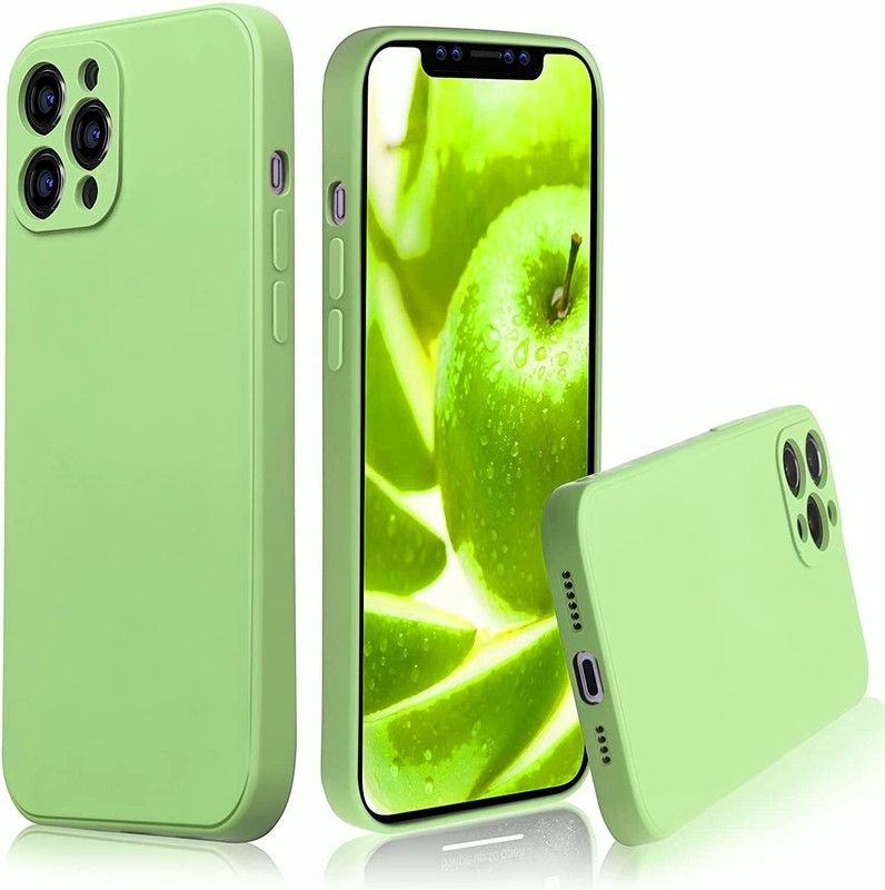 FAIRBUNNY Back Cover for Apple iPhone 11 Pro  (Green, Grip Case, Silicon, Pack of: 1)