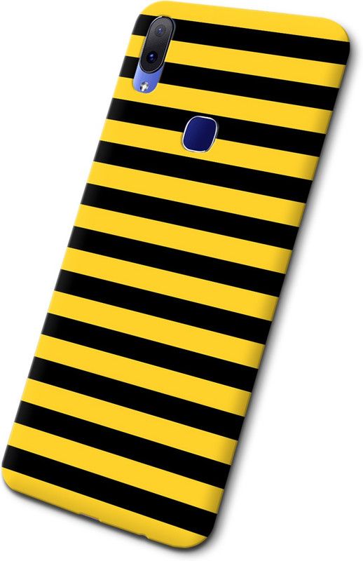 CoDecor Back Cover for Vivo V11  (Yellow, Hard Case, Pack of: 1)