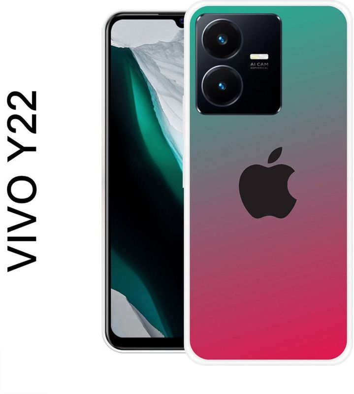 REHAWORLD Back Cover for VIVO Y22  (Multicolor, Waterproof, Silicon, Pack of: 1)
