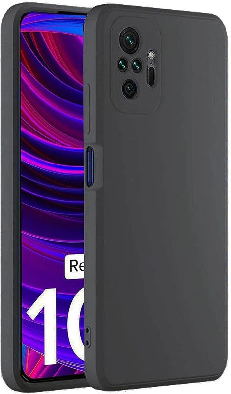 Casehub Bumper Case for Mi Redmi Note 10 Pro, Mi Redmi Note 10 Pro Max  (Black, Camera Bump Protector)