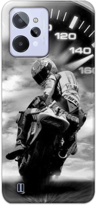 NDCOM Back Cover for Realme C31 Bike Lover Rider Printed  (Multicolor, Hard Case, Pack of: 1)