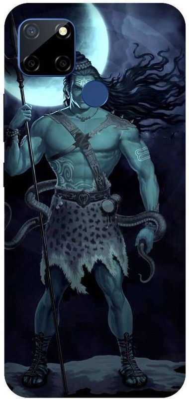 URCHIN Back Cover for Redmi 9C Shiv, Shiv Trishul, Lord Shiv, Mahakaal, Shankar ji, Bhagwan, God, Sprittual  (Multicolor, Shock Proof, Pack of: 1)
