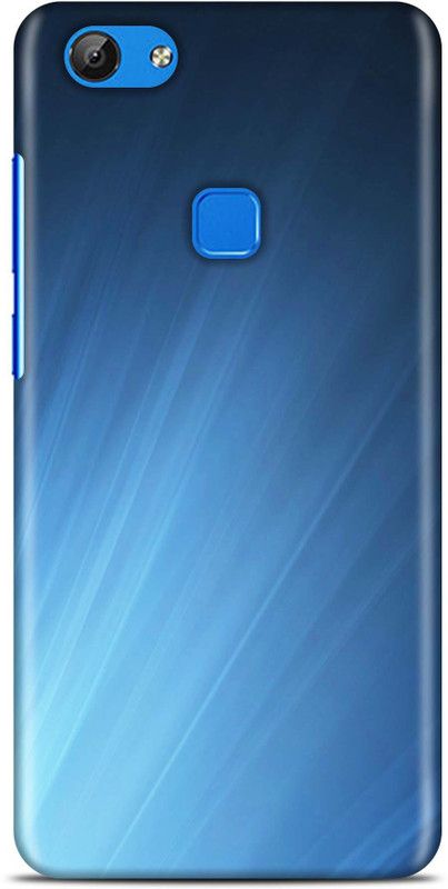 Sankee Back Cover for VIVO 1718  (Blue, Hard Case)