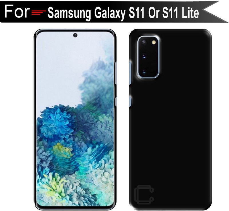 CASE CREATION Back Cover for Samsung Galaxy S11  (Black, Dual Protection, Pack of: 1)