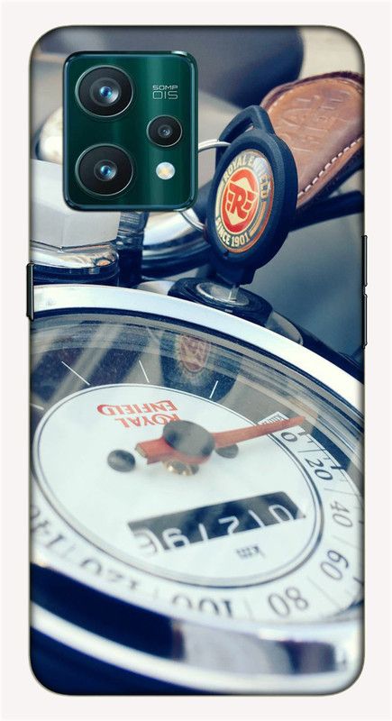 iprinto Back Cover for Realme 9 Pro PLUS 5G, RMX3392 Royal Enfield Back Cover  (White, Hard Case)