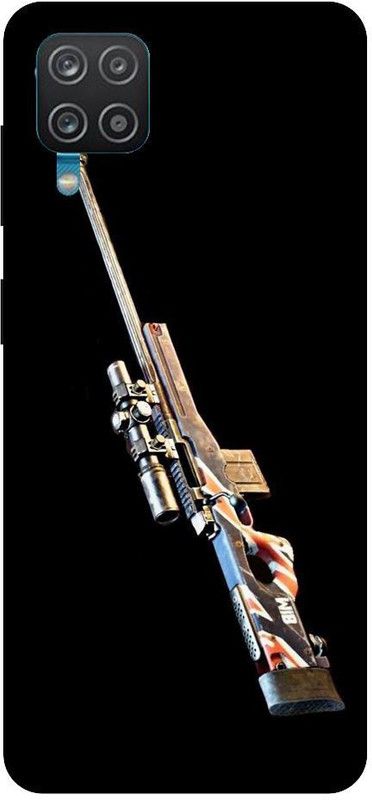 Vinsmoke Back Cover for Samsung A12 AWM, PUBG, BGMI, Snipper, Freefire  (Multicolor, Shock Proof, Pack of: 1)