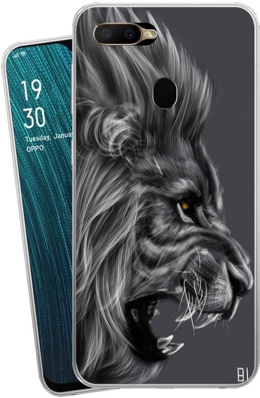 Selfless Back Cover for Realme 2, Oppo A5 ,Oppo A5S  (Grey, Flexible, Silicon, Pack of: 1)