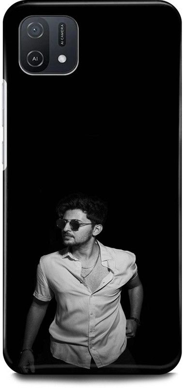 FRONK Back Cover for OPPO A16E, CPH2421, DARSHAN, RAVAL, ACTOR  (Black, Hard Case, Pack of: 1)