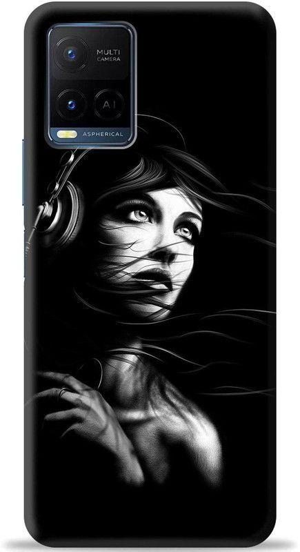 Dreamer Back Cover for Vivo Y33s  (Black, Shock Proof, Pack of: 1)