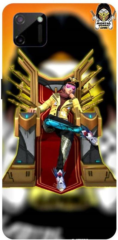 Thecoverking Back Cover for Realme C11 (King ,cartoon,gun man,back cover  (Multicolor, Waterproof, Pack of: 1)
