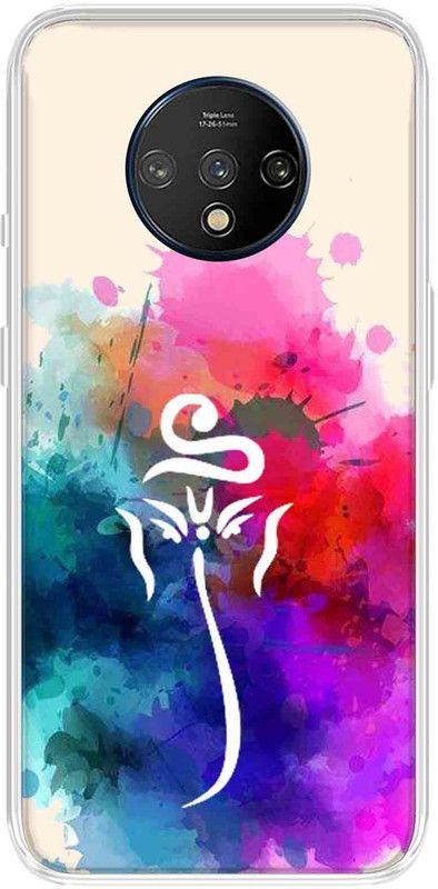 CaseRepublic Back Cover for OnePlus 7T  (Multicolor, Silicon, Pack of: 1)