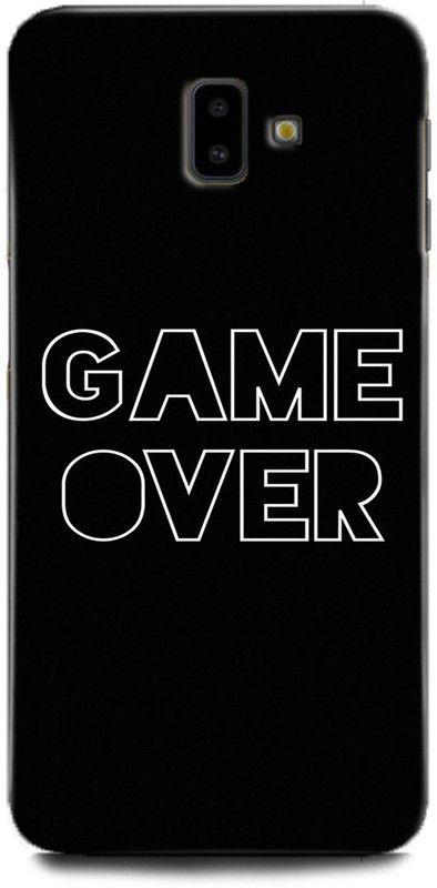 Afterglow Back Cover for SAMSUNG Galaxy J6 Plus GAME OVER, QUOTES  (Multicolor, Shock Proof, Pack of: 1)
