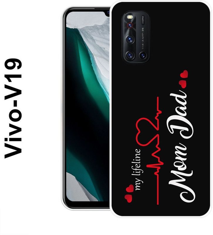 redfly Back Cover for Vivo V19  (Multicolor, Silicon)