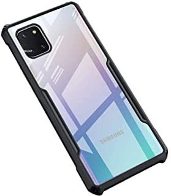 Kglking Back Cover for Samsung Galaxy Note 10 Lite  (Black, Dual Protection, Pack of: 1)