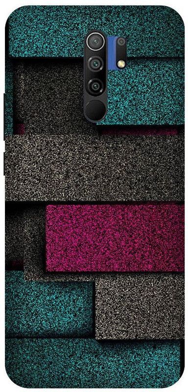 URCHIN Back Cover for Poco M2 texture, wall, colours, dark, wallpapers  (Multicolor, Shock Proof, Pack of: 1)
