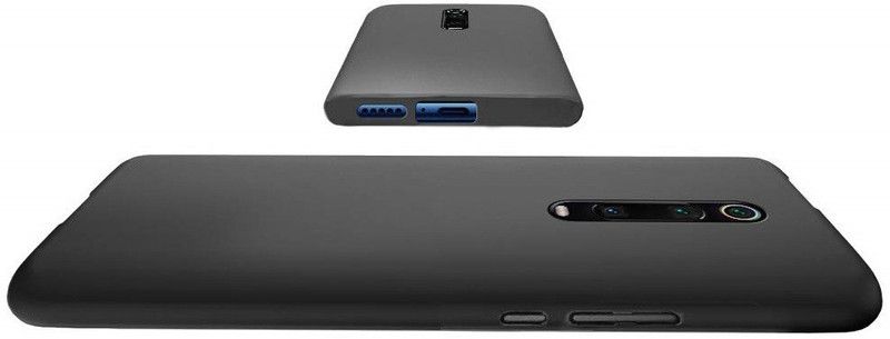 Phone Back Cover Flip Cover for POCO X2  (Black, Grip Case, Pack of: 1)