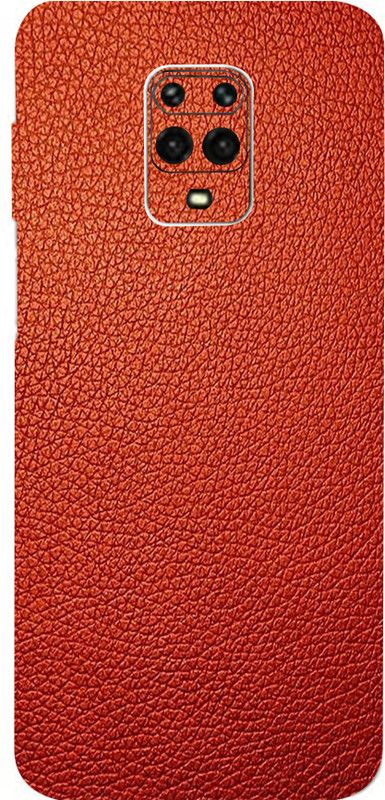LAMHA Redmi Note 10 Lite, redmi note 10 lite Mobile Skin  (Ultra Super Red Leather i With High Matte Finish., Mobile Skin (Back+Side+Camera))