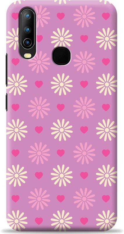Crafter Back Cover for Vivo Y12  (Purple, Shock Proof)