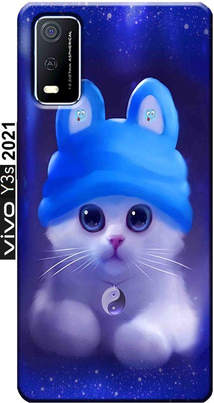 YorktoSis Back Cover for Vivo Y3s 2021  (Multicolor, Silicon, Pack of: 1)