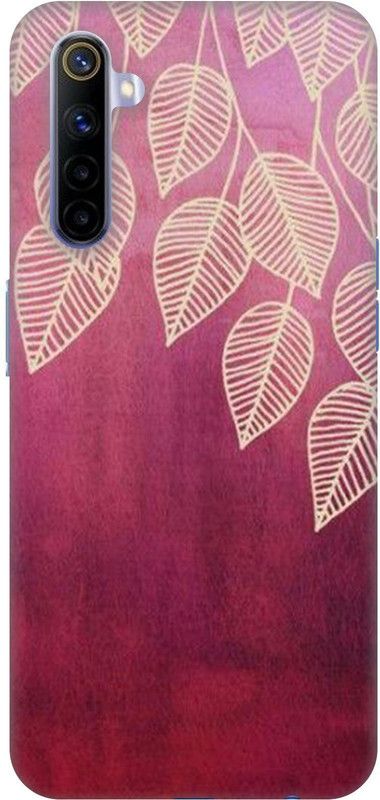 Casotec Back Cover for Realme 6 Pro  (Pink, Beige, 3D Case, Pack of: 1)