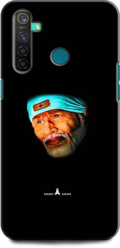 INDICRAFT Back Cover for Realme 5, RMX1911 OM SAI BABA, OM SAI, OM SAI RAM, SAIBABA, GOD  (Multicolor, Shock Proof, Pack of: 1)