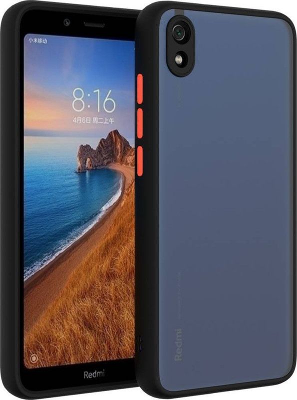 acd Back Cover for Redmi 7A  (Black, Cases with Holder)