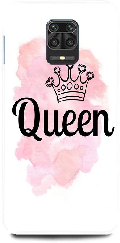 MRBE Back Cover for Redmi Note 9 Pro, QUEEN BACK COVER  (Multicolor, Hard Case)