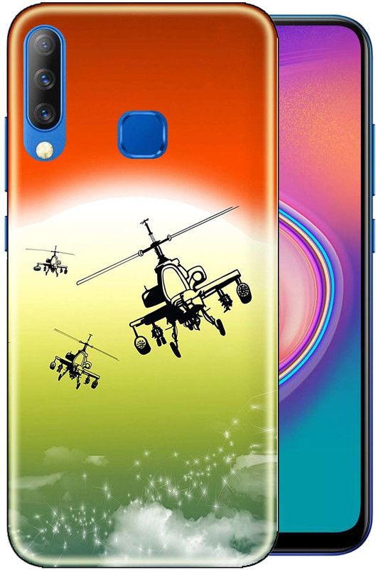 Snazzy Back Cover for Infinix S4  (Multicolor, Grip Case, Silicon)