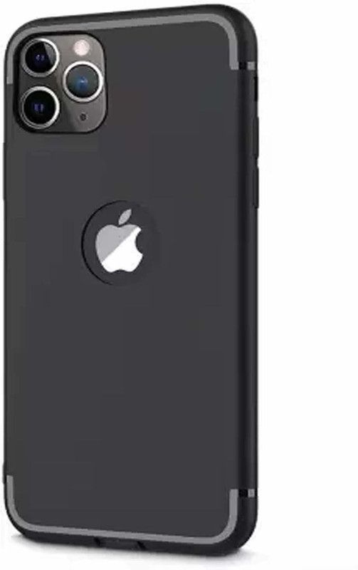 RGSG Back Cover for Apple iPhone 12 Pro Max  (Black, Silicon, Pack of: 1)