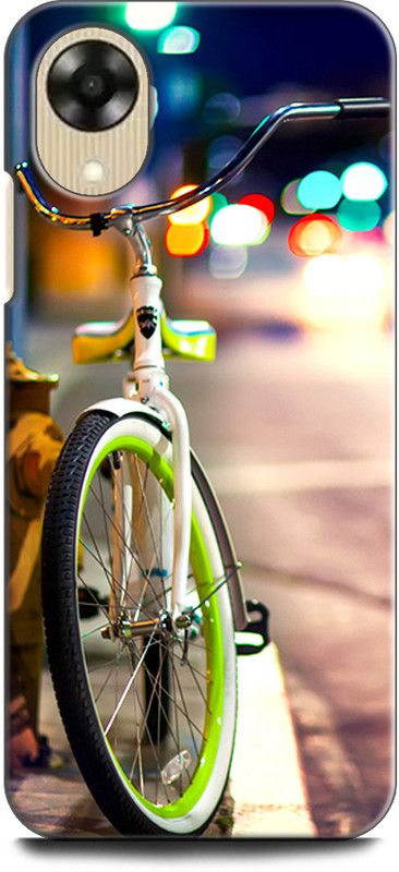 INDICRAFT Back Cover for OPPO A17K, CPH2471 CYCLE, BICYCLE, SUPER CYCLE, CLASSIC  (Multicolor, Shock Proof, Pack of: 1)