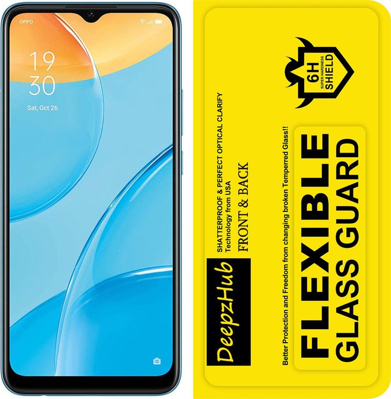 DeepzHub Front and Back Screen Guard for OPPO A15  (Pack of 1)