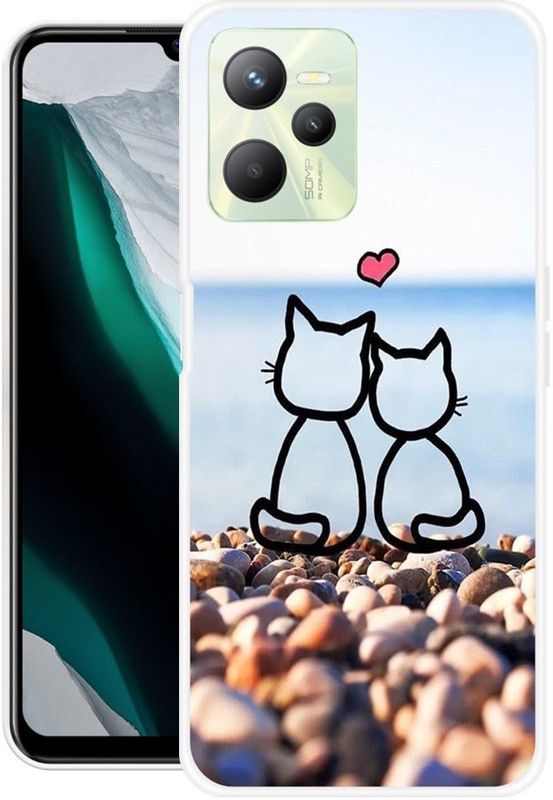 Krtagy Back Cover for Realme C35  (Multicolor, Dual Protection, Silicon, Pack of: 370)