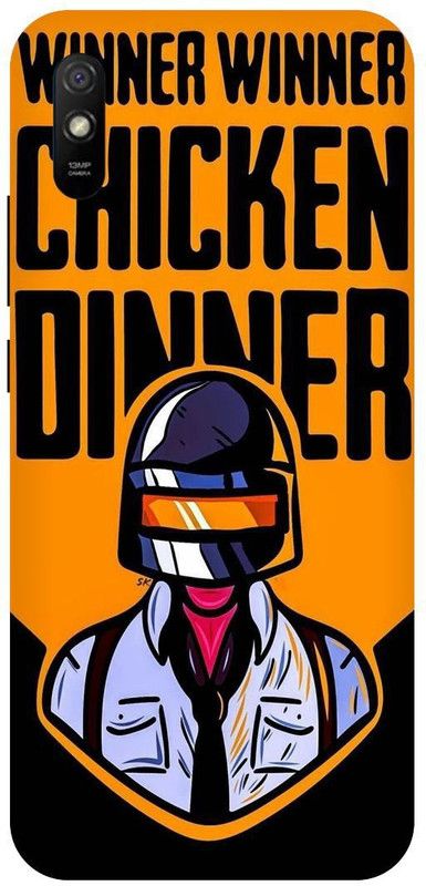 THE NARAYANA COLLECTIONS Back Cover for REDMI 9i-PUBG,CHICKEN,GAME,BGMI,LOGO  (Multicolor, Hard Case, Pack of: 1)
