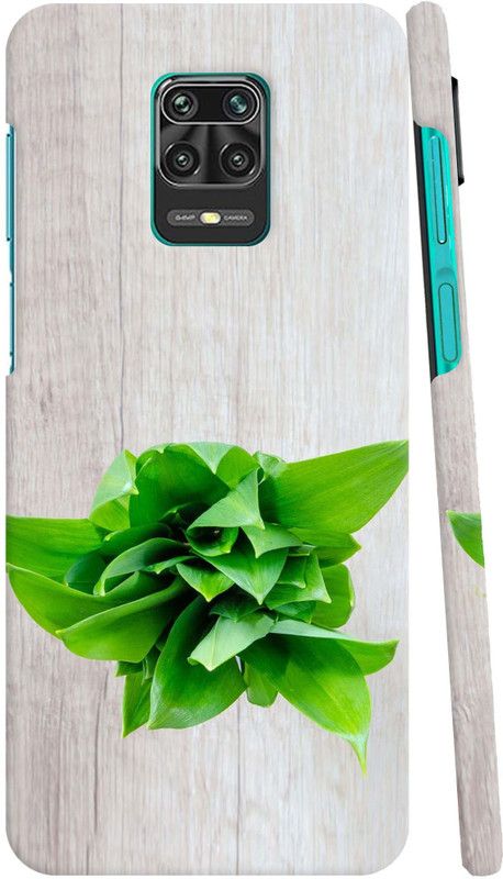 MY COOL CELL Back Cover for Redmi Note 9 ProMax  (White, Green, Pack of: 1)