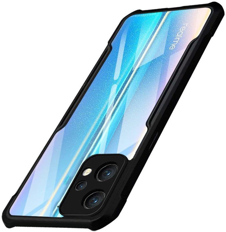Kreatick Back Cover for Realme 8 4G | Shockproof Crystal Clear | 360 Degree Protection | Transparent Case Cover  (Transparent, Grip Case, Pack of: 1)