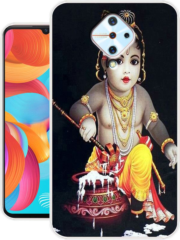 Allit Back Cover for Vivo S1 Pro  (Multicolor, Grip Case, Silicon)