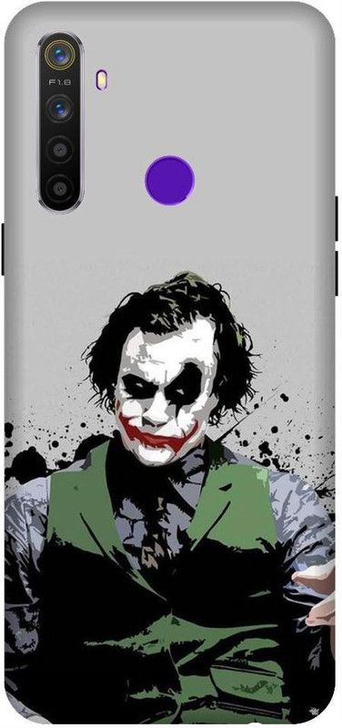URCHIN Back Cover for Realme 5i Joker, Batman, Heath ledger joker, Batman Joker, Dark Knight, Why So Serious  (Multicolor, Shock Proof, Pack of: 1)
