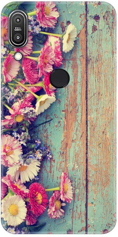 Smutty Back Cover for Asus Zenfone Max Pro M1, ZB601KL/ZB602K - Flower Print  (Multicolor, Hard Case, Pack of: 1)