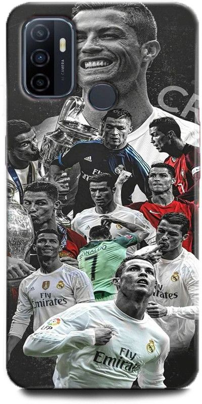 Afterglow Back Cover for Oppo A33 RONALDO, CR7, FOOTBALL, NUBIA, REAL MADRID, STOCK, CALCIO, JUVENTUS  (Multicolor, Shock Proof, Pack of: 1)