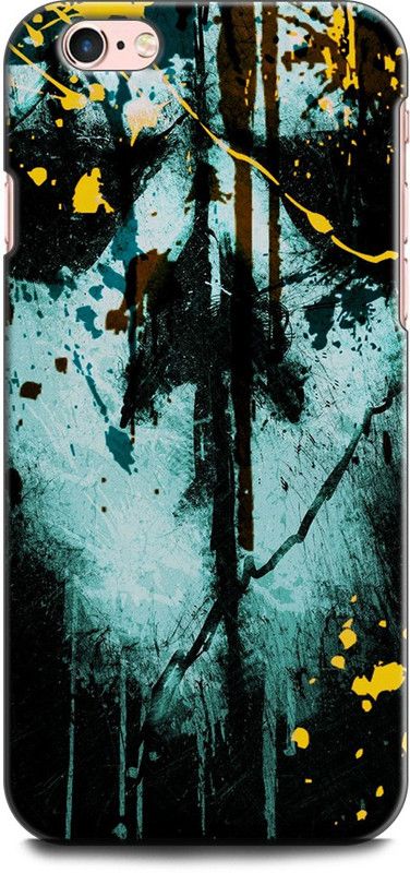 KEYCENT Back Cover for APPLE iPhone 6 SKULL, MONSTER, ANGRY SKULL, HORRAR, PAINT, TEXTURE  (Multicolor, Shock Proof, Pack of: 1)