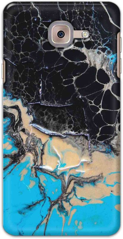NDCOM Back Cover for Samsung Galaxy J7 Max Abstract Paint Printed  (Multicolor, Hard Case)