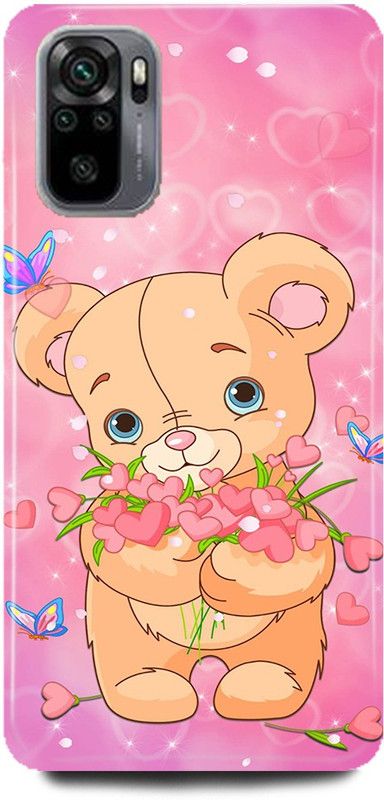 Ignite Back Cover for REDMI Note 10, TEDDY BEAR TOY I LOVE TEDDY HARD BACK COVER FOR GIRLS GIRLS BACK COVER  (Multicolor, Hard Case, Pack of: 1)