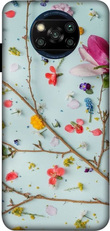 JAIBHAGWAN Back Cover for MI Poco X3 Pro, MI Poco X130  (Multicolor, Hard Case, Pack of: 1)