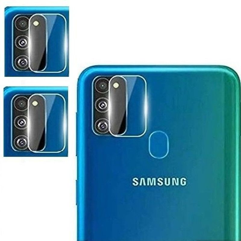 SHAKU Back Camera Lens Glass Protector for Samsung-Galaxy-M21  (Pack of: 2)