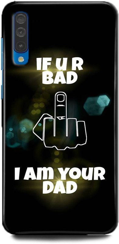FIKORA Back Cover for Samsung Galaxy A50/SM-A505FZKDINS DAD PRINTED  (Multicolor, Hard Case, Pack of: 1)